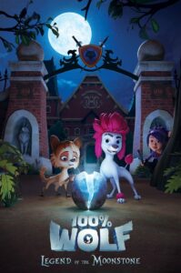 كرتون 100% Wolf: The Legend of the Moonstone مدبلج عربي